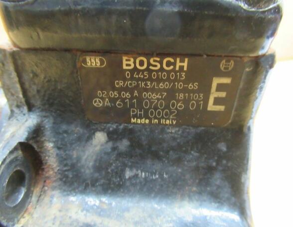 Hochdruckpumpe Einspritzpumpe Nr1/1 MERCEDES-BENZ VITO BUS (638) 112 CDI 2.2 90 KW