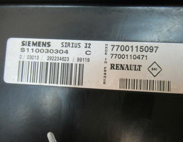 Steuergerät Motor Nr1 RENAULT CLIO II (BB0/1/2_  CB0/1/2_) 1.4 55 KW