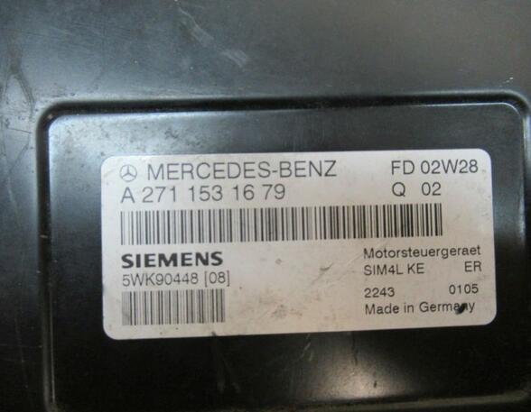 Steuergerät Motor Nr1/5 MERCEDES-BENZ C-KLASSE (W203) C 180 KOMPRESSOR 105 KW