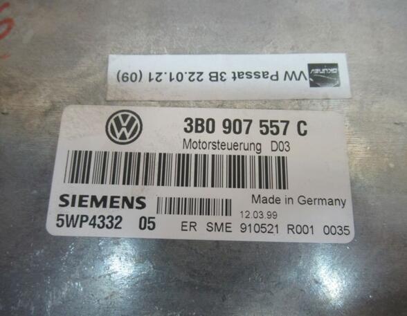 Steuergerät Motor Nr9 VW PASSAT (3B2) 1.6 74 KW