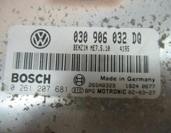 Steuergerät Motor Nr4 VW LUPO (6X1  6E1) 1.4 44 KW