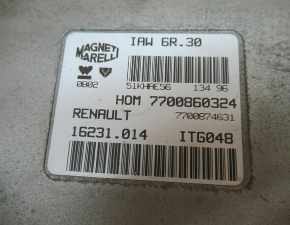 Engine Management Control Unit RENAULT Twingo I (C06)