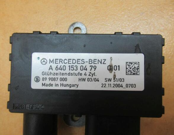 Vorglühsteuergerät Vorglührelais  MERCEDES-BENZ A-KLASSE (W169) A 180 CDI 80 KW