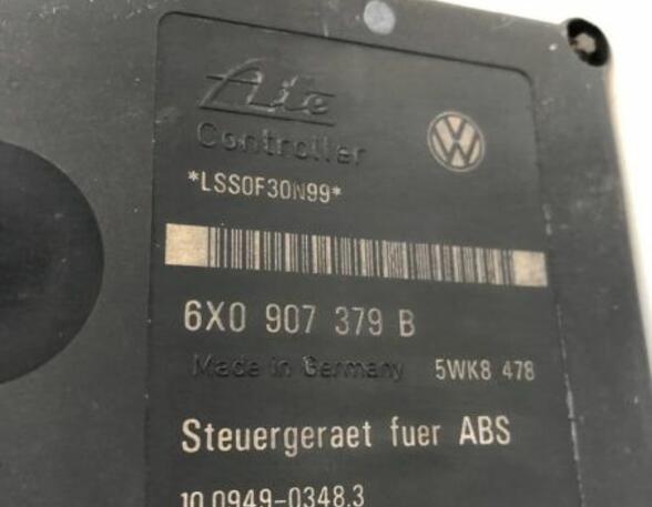 ABS-Regler Hydroaggregat VW Lupo 6X Polo 6N 1 0L 50PS Bj.01 6X0614117 VW LUPO (6X1  6E1) 1.0 37 KW