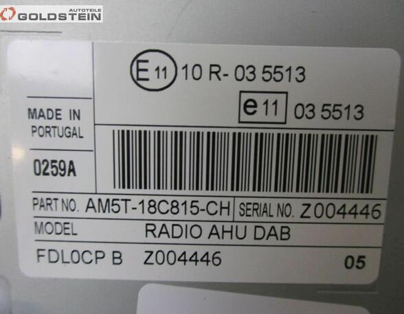 CD-Player  FORD C-MAX II (DXA/CB7  DXA/CEU) 1.6 TDCI 85 KW