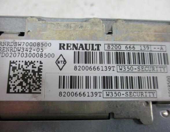 CD-Radio Code nicht vorhanden ! RENAULT CLIO III (BR0/1  CR0/1) 1.6 16V 82 KW