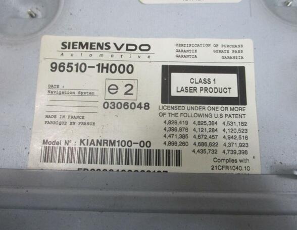 Radio Audiosystem CD-Player kein Code vorhanden! KIA CEED SCHRÄGHECK (ED) 1.6 90 KW