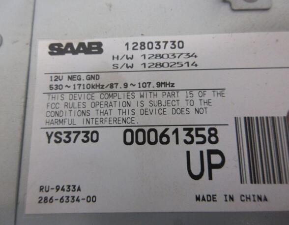 Radio Tuner Receiver SAAB 9-3 (YS3F) 2.0 T 129 KW