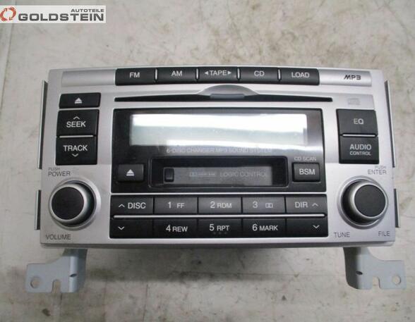 Radio/CD-Wechsler-Kombination 6-Fach CD Wechsler MP3 Tape Deck HYUNDAI SANTA FE II (CM) 2.2 CRDI 4X4 114 KW