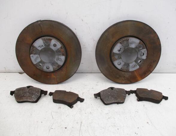 Bremsscheibe Satz Vorne Bremsbelag Links Rechts D=300mm SAAB 9-5 (YS3E) 2.0 T 110 KW