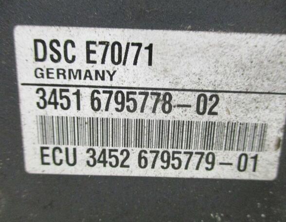 Regeleenheid ABS BMW X5 (E70)
