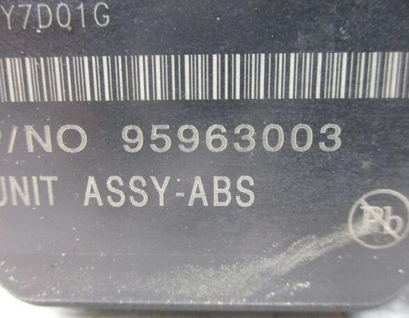 Abs Control Unit CHEVROLET Spark (M300)