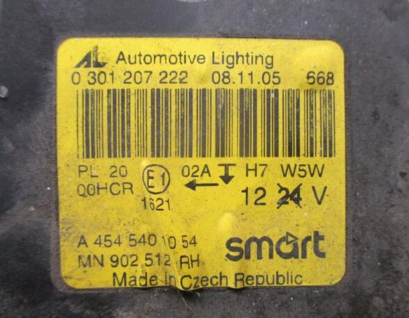 Headlight SMART Forfour (454)