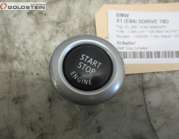 Schalter Start Stop Schalter BMW X1 (E84) SDRIVE 18D 105 KW