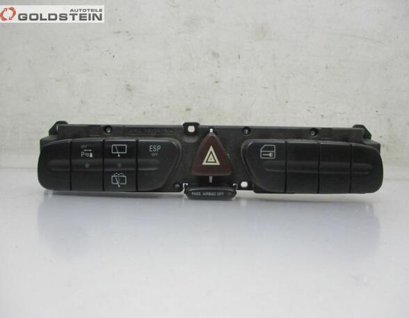 Schalter Warnblinkschalter ESP Zentralverrieglung MERCEDES-BENZ C-KLASSE T-MODEL (S203) C 220 CDI 105 KW