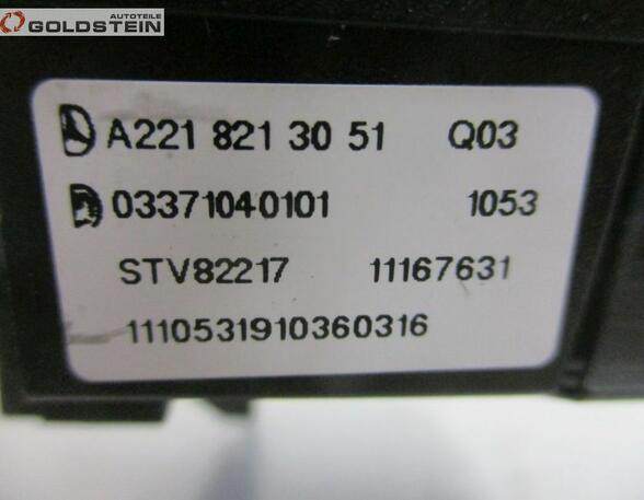 Schalter vorne LINKS ZV Zentralverriegelung MERCEDES-BENZ S-KLASSE (W221) S 350 BLUETEC MOPF 190 KW