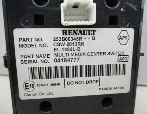 Schalter Multimediaschalter Radio Nevigation RENAULT LAGUNA III GRANDTOUR (KT0/1) 2.0 DCI FL 110 KW