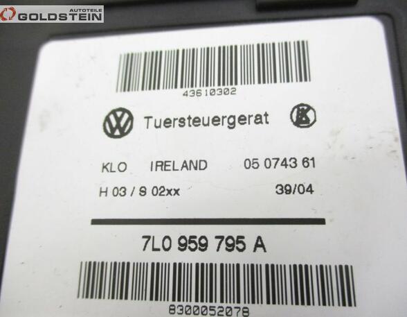 Motor Fensterheber Fensterhebermotor Türsteuergerät Hinten Links VW TOUAREG (7LA  7L6  7L7) 2.5 R5 TDI 128 KW