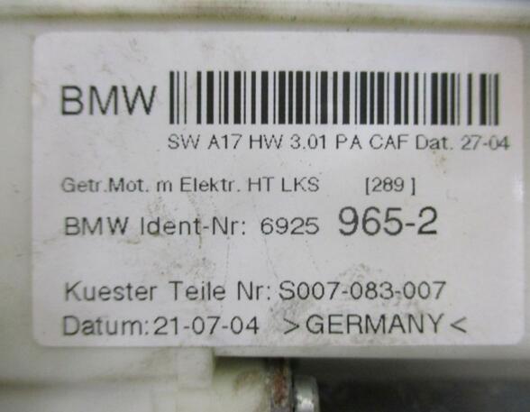 Elektrische motor raamopener BMW X3 (E83)