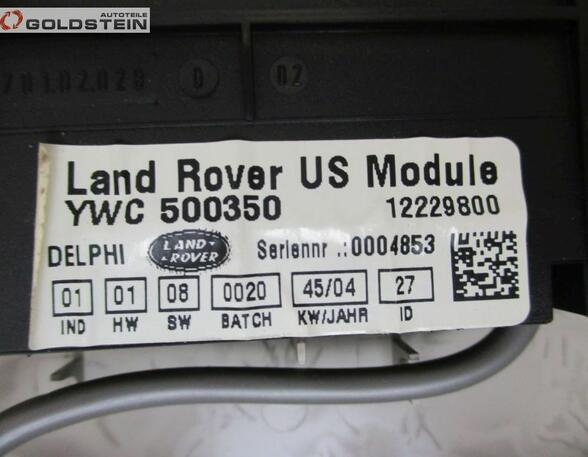 Steuergerät Alarm Empfänger Innenraum Sensor LAND ROVER DISCOVERY III (TAA) 2.7 TD 140 KW