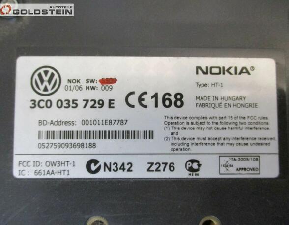 Steuergerät Telefonsteuergerät Bluetooth Interface VW PASSAT VARIANT (3C5) 2.0 TDI 103 KW