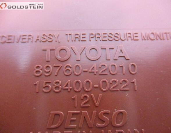 Steuergerät Reifenddruck Empfänger Reifendruckkontolle TOYOTA RAV 4 III (ACA3) 2.2 D-CAT 4WD 130 KW