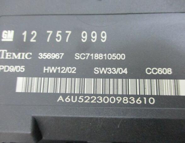 Steuergerät Sicherungskasten Relaiskasten SAAB 9-3 (YS3F) 1.9 TID 110 KW