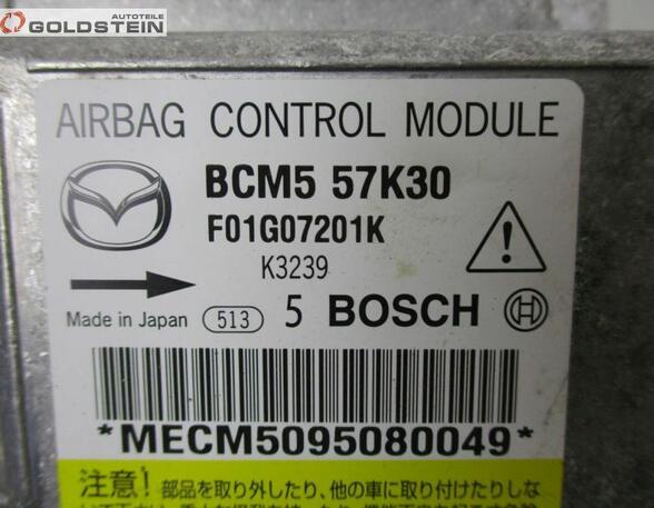 Steuergerät Airbag Airbagsteuergerät Ausgelöst MAZDA 3 (BL) 1.6 MZR 77 KW