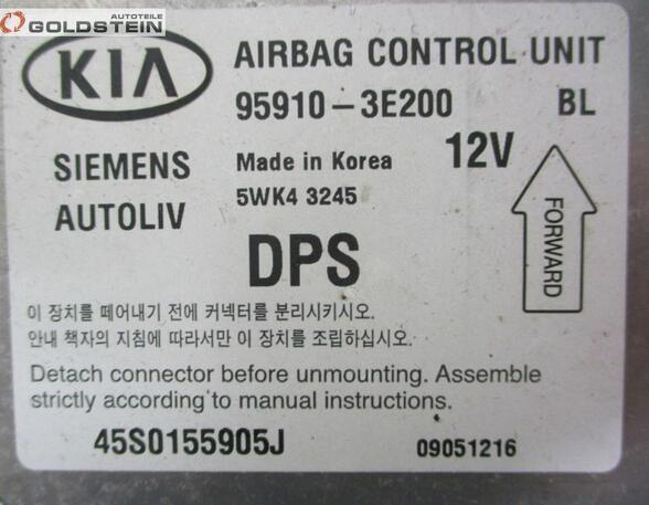 Steuergerät Airbag Airbagsteuergerät  KIA SORENTO I (JC) 2.5 CRDI 103 KW