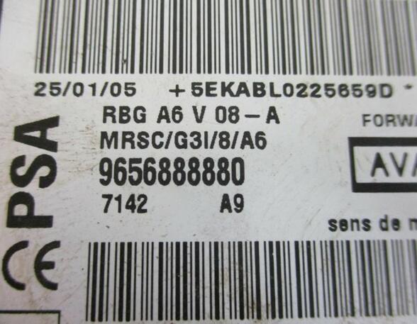 Steuergerät Airbag Airbagsteuergerät  CITROEN C2 (JM_) 1.4 54 KW