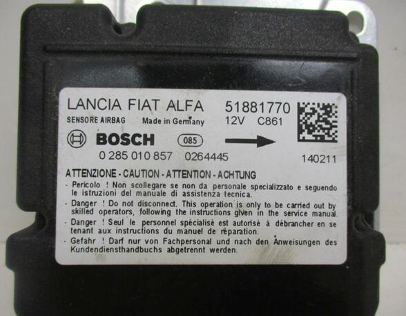 Regeleenheid airbag FIAT Doblo Cargo (263), FIAT Doblo Pritsche/Fahrgestell (263)