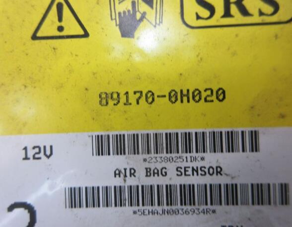 Airbag Control Unit TOYOTA Aygo (KGB1, WNB1)