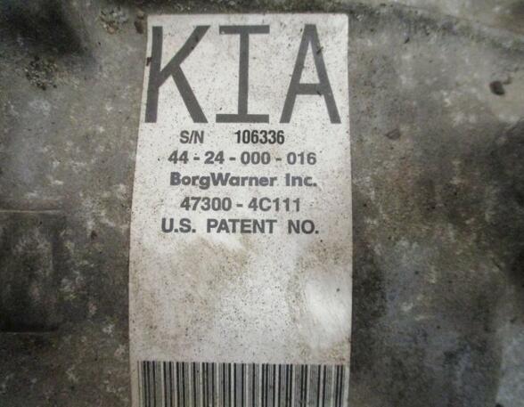 Verteilergetriebe X4BS4 KIA SORENTO I (JC) 3.5 V6 143 KW