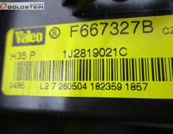 Gebläsemotor RHD Rechtslenker AUDI TT (8N3) 1.8 T 132 KW