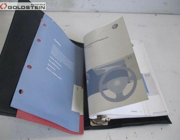 Dokumentenmappe Autodokumenten Ledertasche Bordliteratur Englisch VW PASSAT VARIANT (3C5) 2.0 TDI 16V 103 KW