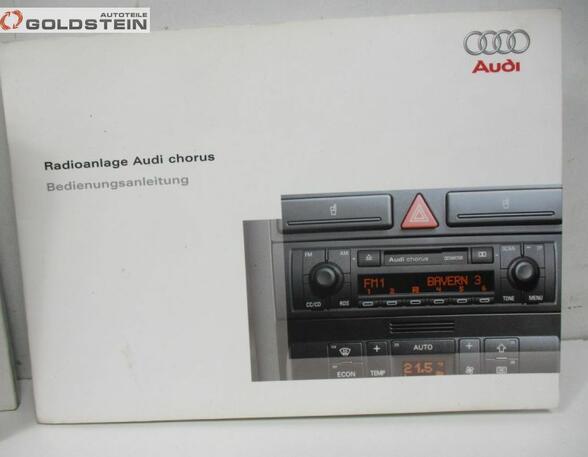 Dokumentenmappe Bordmappe Serviceplan Serviceleistungen AUDI A3 SPORTBACK (8PA) 2.0 FSI 110 KW