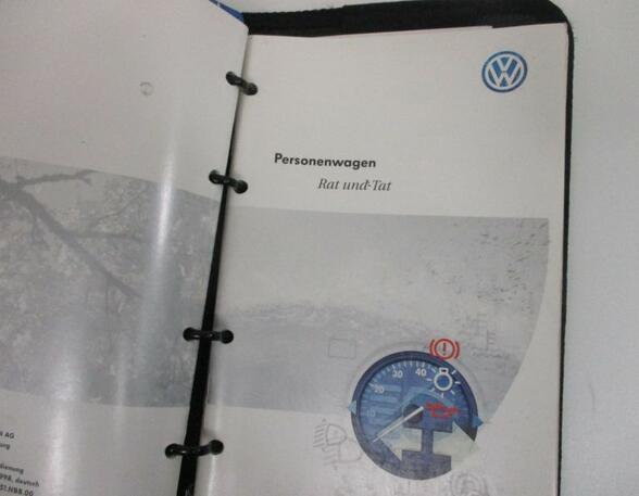 Dokumentenmappe Leder Serviceplan Bedienung Betriebsanleitung VW NEW BEETLE (9C1  1C1) 2.0 85 KW