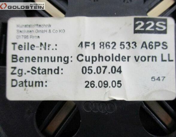Getränkehalter Becherhalter Cupholder Zigarettenanzünder 12v anschluss AUDI A6 AVANT (4F5  C6) 3.0 TDI QUATTRO 165 KW