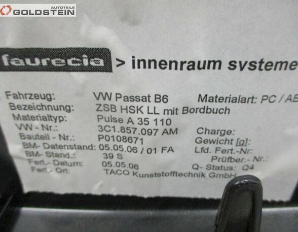 Handschuhfach Ablagefach Staufach VW PASSAT (3C2) 1.6 FSI 85 KW