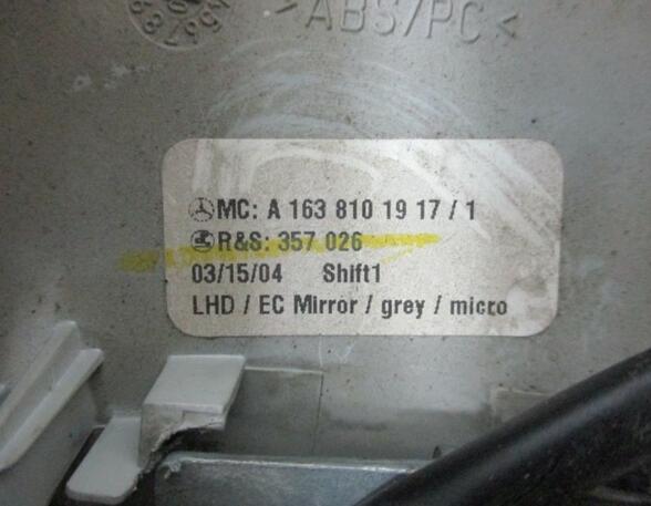 Innenspiegel Rückspiegel  MERCEDES-BENZ M-KLASSE (W163) ML 400 CDI 184 KW