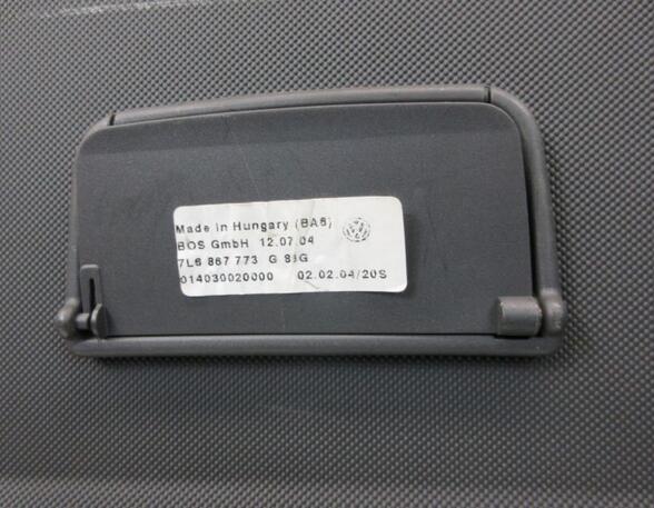 Luggage Compartment Cover VW Touareg (7L6, 7L7, 7LA)