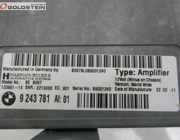 Verstärker Amplifier  BMW 6 CABRIOLET (F12) 640I 235 KW