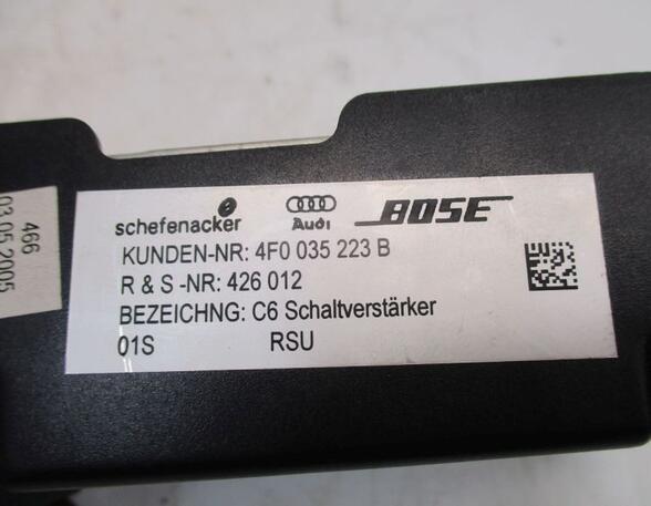 Verstärker Amplifier Schaltverstärker Weiche DSP BOSE AUDI A6 (4F2  C6) 3.2 FSI QUATTRO 188 KW