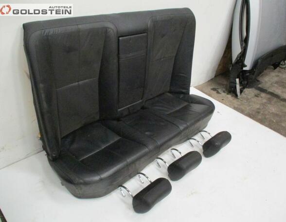 Rücksitzbank Rücksitz Rückbank Sitz hinten Leder Schwarz MERCEDES-BENZ S-KLASSE (W221) S 320 CDI 173 KW
