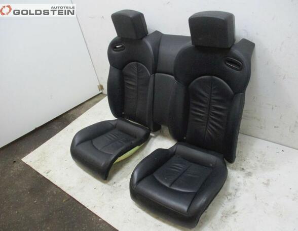 Sitzbank Sitz Sitze hinten Rücksitzbank Leder Schwarz MERCEDES-BENZ CLK CABRIOLET (A209) C209 W209 CLK 280 170 KW