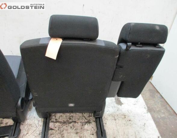 Rücksitzbank Stoff geteilt Sitz hinten Armlehne Schwarz 2te reihe MAZDA 5 (CR19) 2.0 CD 105 KW
