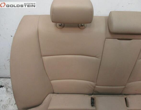 Rücksitzbank Leder nicht geteilt Sitz hinten Beige BMW 3 (E90) 325I 160 KW