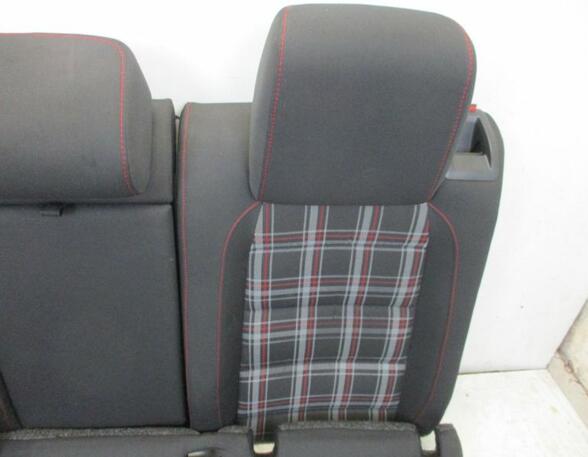 Rücksitzbank Stoff geteilt GTI Sitz hinten VW GOLF VI (5K1) 2.0 GTI 155 KW