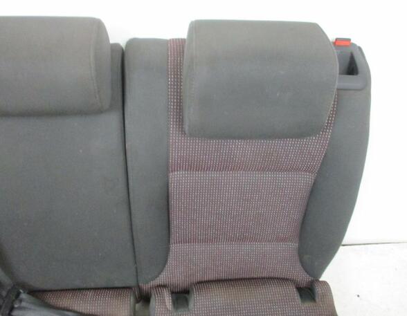 Rücksitzbank Stoff geteilt Sitz hinten soul/rot (schwarz/rot) AUDI A3 SPORTBACK (8PA) 2.0 TDI FACELIFT 103 KW