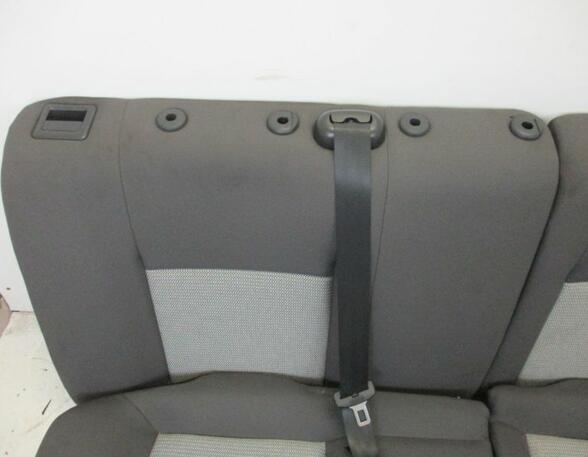 Rücksitzbank Stoff geteilt Schwarz Grau SEAT IBIZA V (6J5) 1.4 63 KW